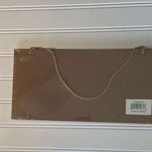 Wood Motorcycle Sign 12" x 6" x 5/16" "Busted Knuckle Garage" New in Pkg - Picture 2 of 2